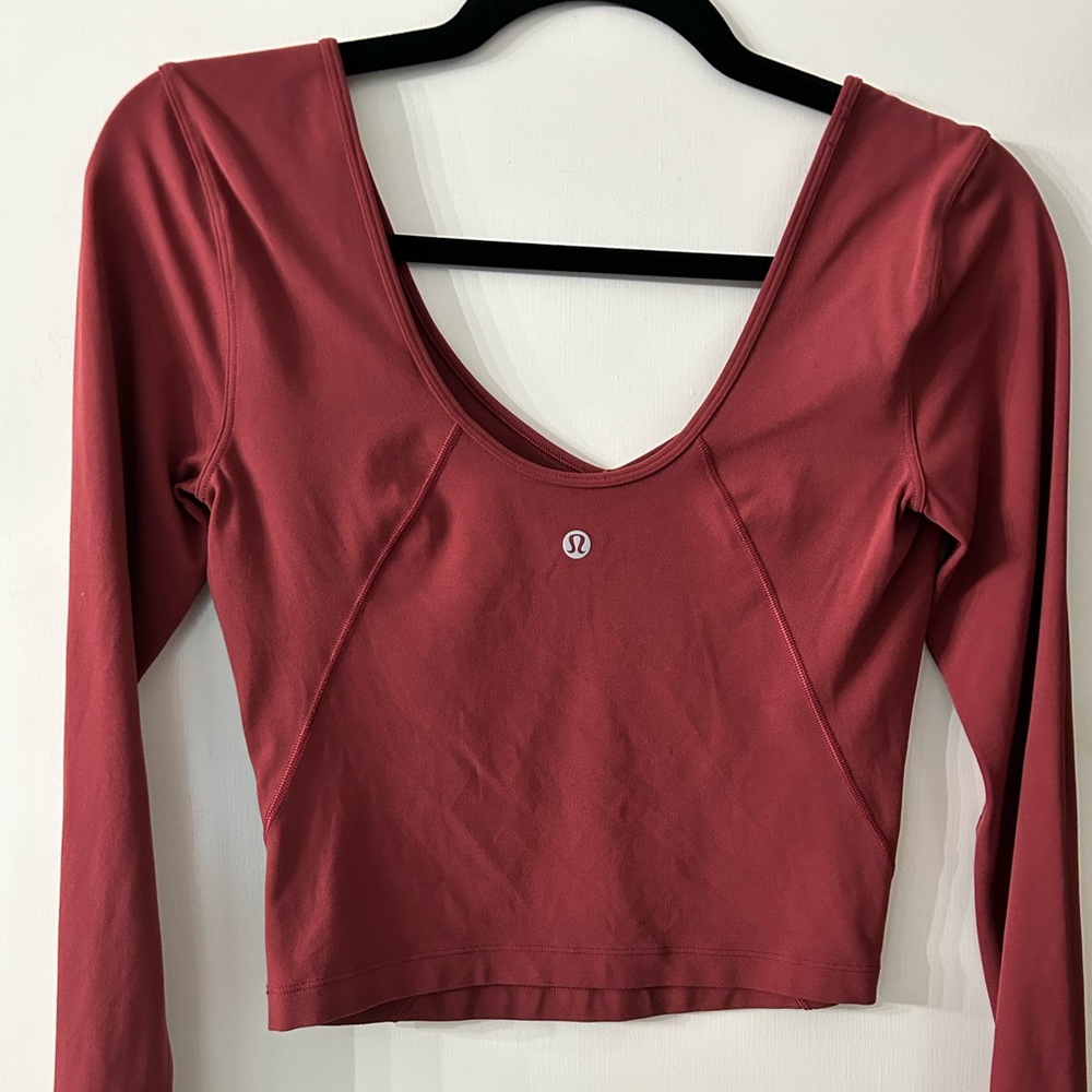 Lululemon Align long sleeve crop